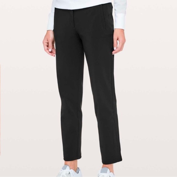 lululemon athletica Pants - Lululemon On the Move pants black lightweight
